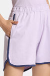 Rosaline Flex Fit Easy Movement Shorts - Pastel Lilac — thumbnail 5